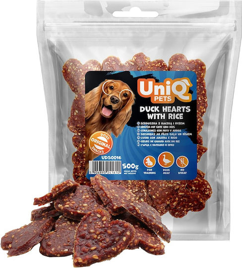 Uniq Treat Dog Treat with Duck and Rice 500gr