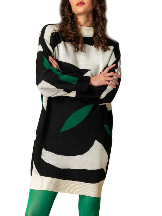 Mini Kleid Druck