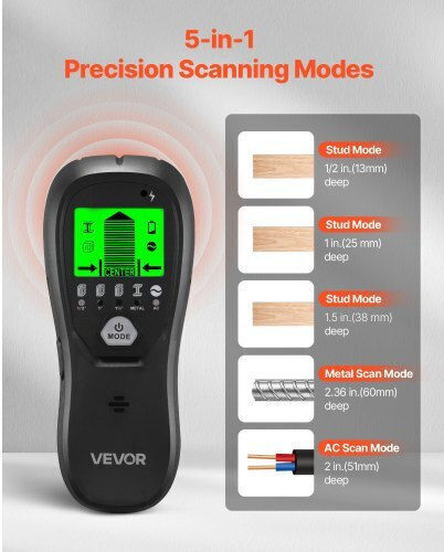 Vevor DPMTCQHS0000CK1ZS001V9 Алармен детектор
