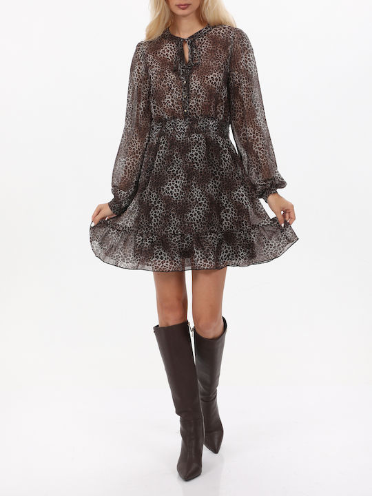 Mini Shirt Dress Multicolor