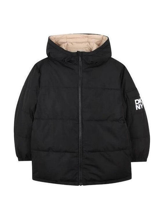 Kinder Steppjacke Schwarz