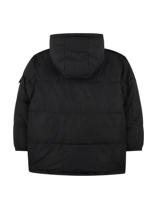 Kinder Steppjacke Schwarz