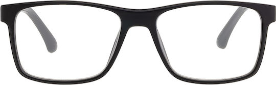 Brilo Lesebrille +1.00 in Schwarz Farbe BR082BLGR1.00