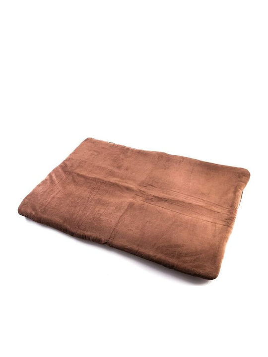 Comfortable Pet Μαξιλάρι Σκύλου Ορθογώνιο Θερμαινόμενο Καφέ 100x70εκ.