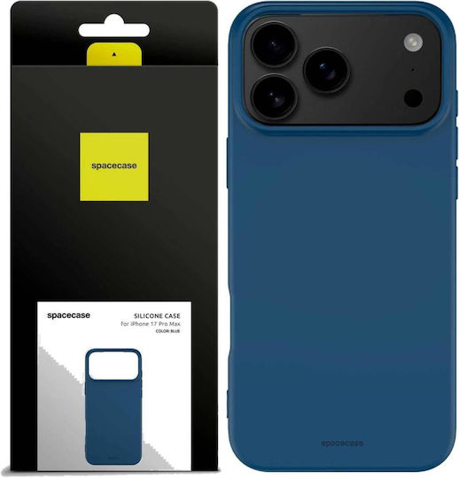 Spacecase Силиконова Задна Корица Синя (iPhone 18 Pro Max / 17 Pro Max)