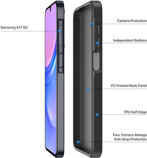 Dux Ducis Case Yind Samsung A17 5g Black