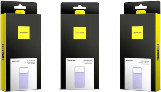 Spacecase Silicone Back Cover Purple for iPhone 18 / 17 Pro Max