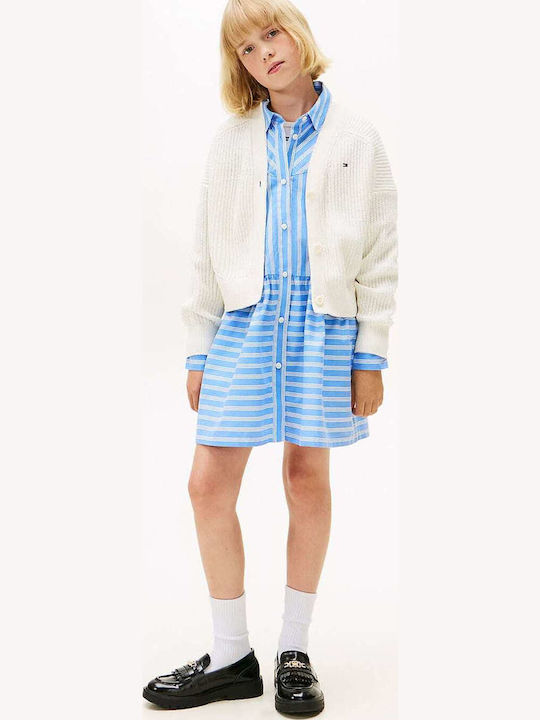 Kids Cardigan Knitted Ecru