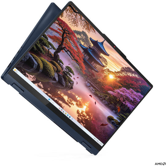 Lenovo IdeaPad 5 2-in-1 16AKP10 16" IPS FHD+ Touchscreen (Ryzen AI 300 Series-7 350/16GB/1TB SSD/W11 Home) Cosmic Blue (US Keyboard)