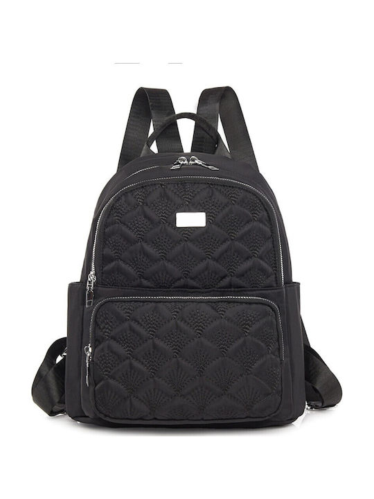 De piele Geantă de damă Rucsac Neagră
