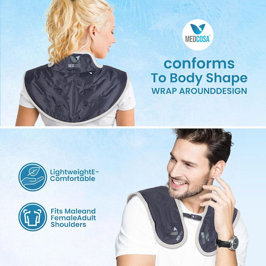 Thermal Cervical Compress Medcosa Επίθεμα Gel Κρυοθεραπείας/Θερμοθεραπείας Γενικής Χρήσης