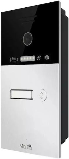 Kit Video Interfon Wifi 1 Familie Mentor Sykt083b 10.1 Inch Ahd 2mp 24v 2 Fire Negru