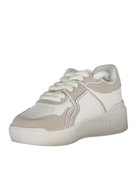 Damen Sneakers Bianco