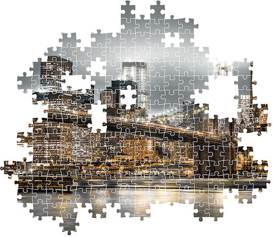 Clementoni Cle Puzzle 1000 Compact Newyork Skyline 39704