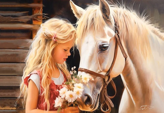 My Friend Horse Puzzle 2D 1000pcs