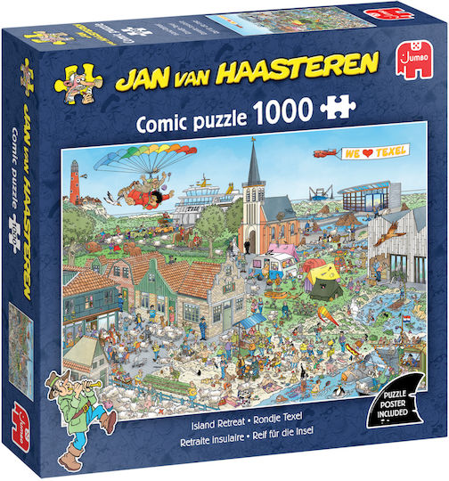 Jan Van Haasteren – Island Retreat Puzzle 2D 1000pcs