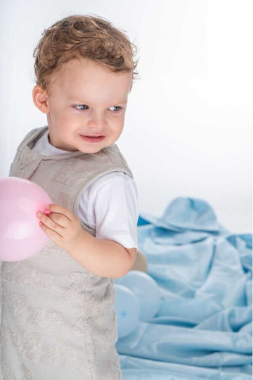Baby Bliss Зимен Спален Чувал с Крака 2.5 Тог Сив