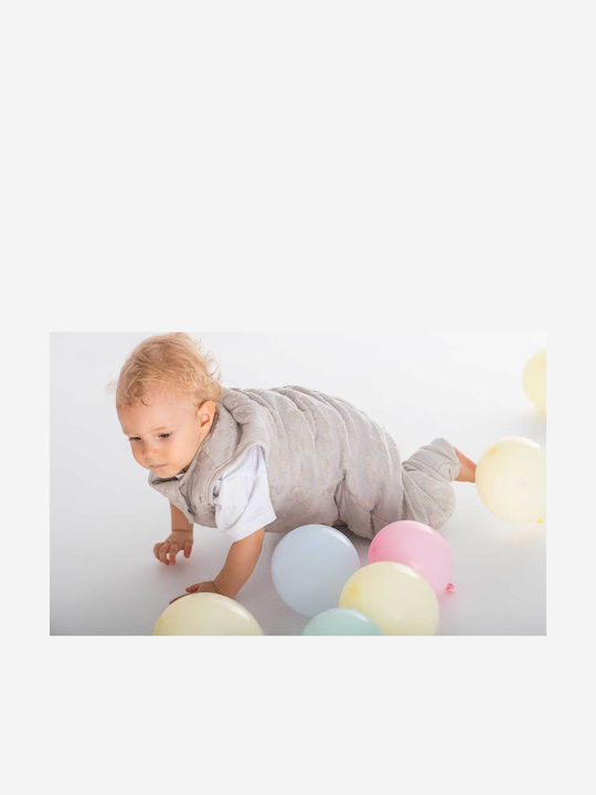 Baby Bliss Winter Sleeping Bag with Feet Grey