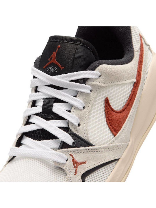 Kids Sports Basketball Shoes With Laces Beige