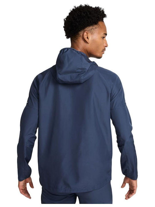 Repel Miler Athletic Jacket Waterproof Blue