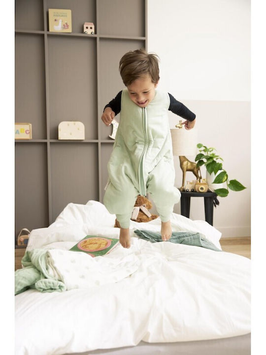 Meyco Χειμερινός Υπνόσακος με Πόδια Soft Green
