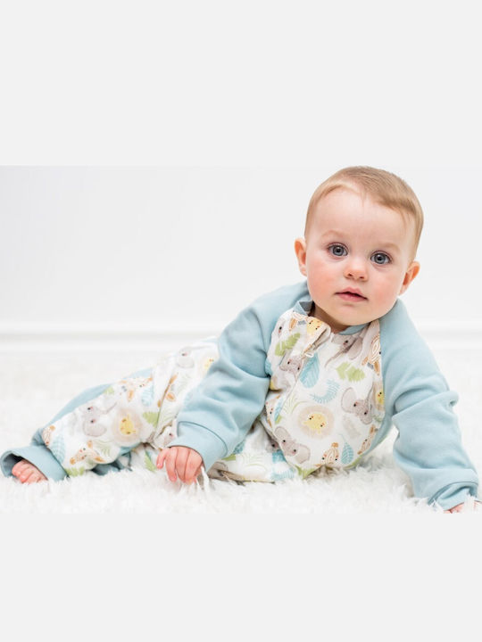 Lulujo Winter Sleeping Bag with Feet 2.5 Tog Multicolour