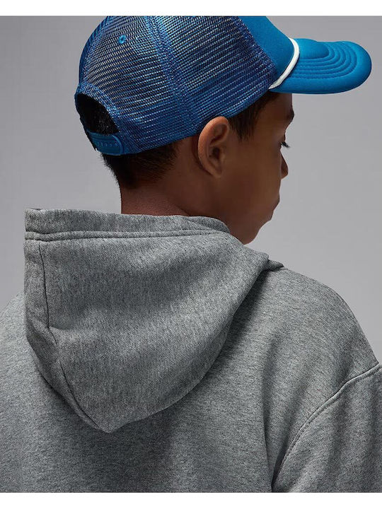 Kids Sweatshirt with Hood and Pockets Gray