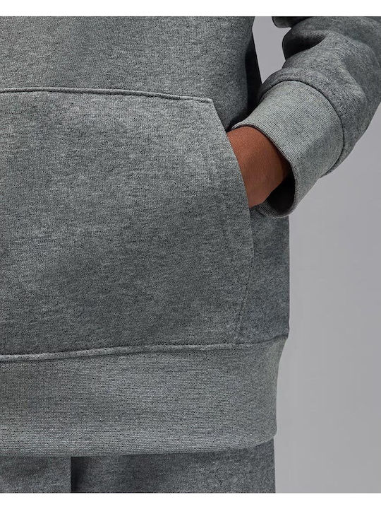 Kids Sweatshirt with Hood and Pockets Gray