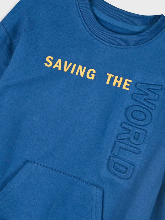 Kinder-Sweatshirt Petrol
