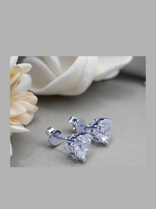 By Queen Jewelry Set S925 Moissanite Heart Shape