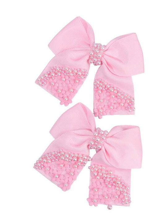 TakTakBaby Kinder Haarspangen Set mit Gummiband Mehrfarbig in Rosa Farbe 2 Stück TakTakBaby Kinder Haarspangen Set mit Gummiband Mehrfarbig in Rosa Farbe 2 Stück