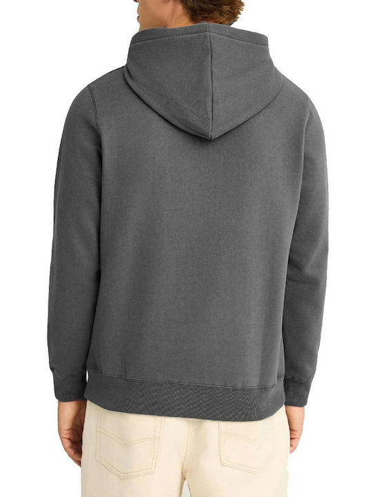 Sweatshirt mit Kapuze Dk Grey