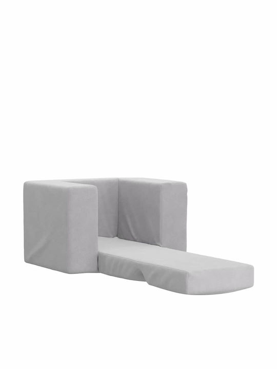 Kids Sofa Grey 52x104x34cm