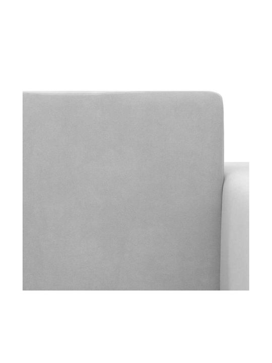 Kids Sofa Grey 52x104x34cm