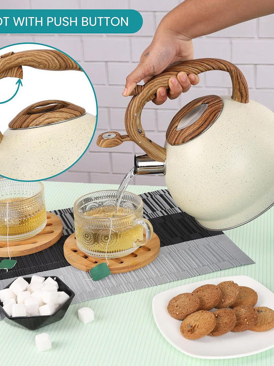 Belle Vous Fierbător Inoxidabil Gri 3000ml