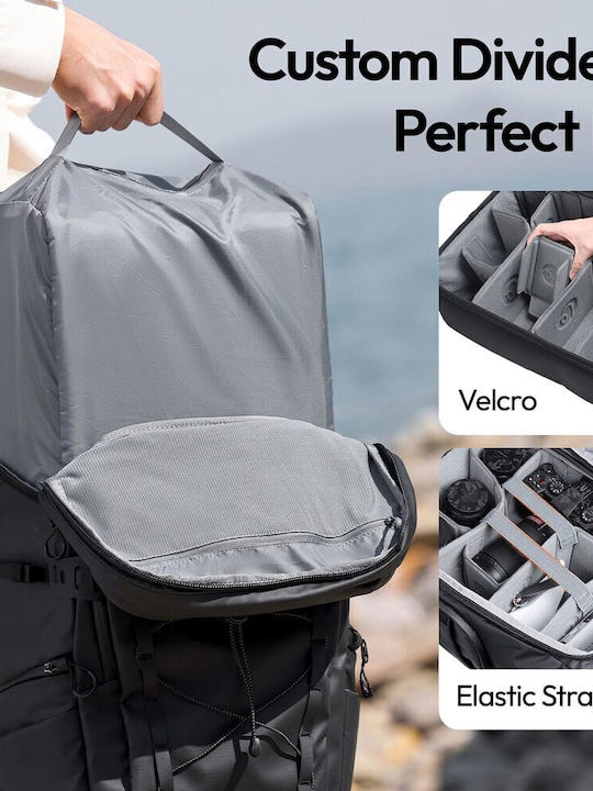Ulanzi Rucksack Wasserdicht 38Es Schwarz