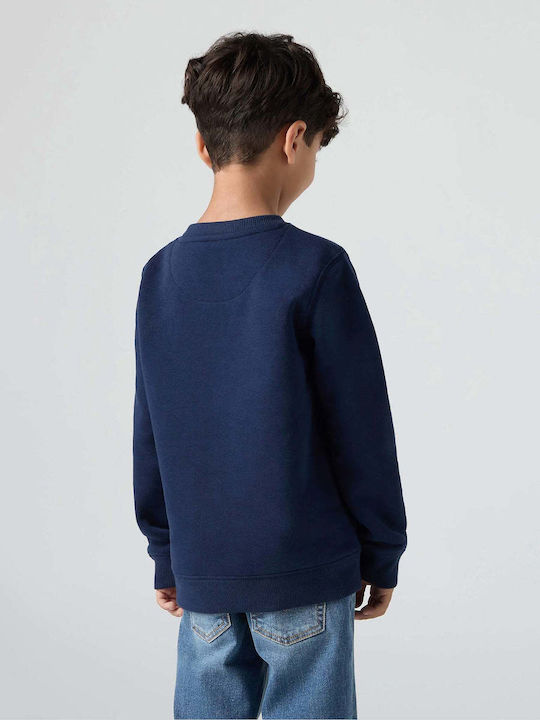Παιδικό Φούτερ Μπλε Σκούρο Crewneck