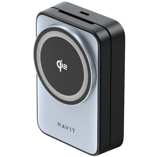 Havit Ασύρματος Φορτιστής (Qi Pad) 15W Μαύρος (W3103)