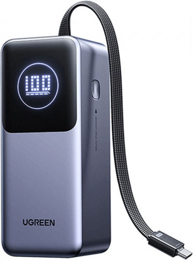Ugreen PB723 Power Bank 20000mAh 130W με Θύρα USB-A και Θύρα USB-C Power Delivery Γκρι