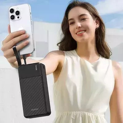 Dudao K11 Max Power Bank 30000mAh 10W με Θύρα USB-A Μαύρο