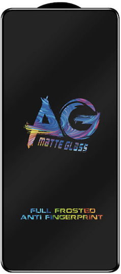 Vollkleber Matt Vollflächig gehärtetes Glas Schwarz (iPhone 15)