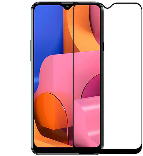 3D Vollflächig gehärtetes Glas Schwarz (Samsung Galaxy A207 A20S)