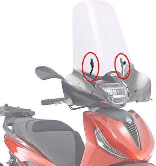 Givi Windschutzscheiben-Kit Piaggio Beverly 300-400 Hpe 21-24 A5616a