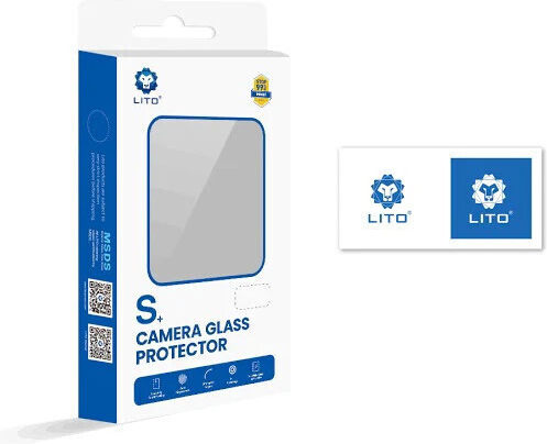 Lito S+ Kameraschutz Gehärtetes Glas Silver für das Apple iPhone 16 Pro, iPhone 16 Pro Max