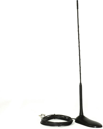PNI KFZ-Antenne Dach Magnetisch für Radio in Schwarz Farbe