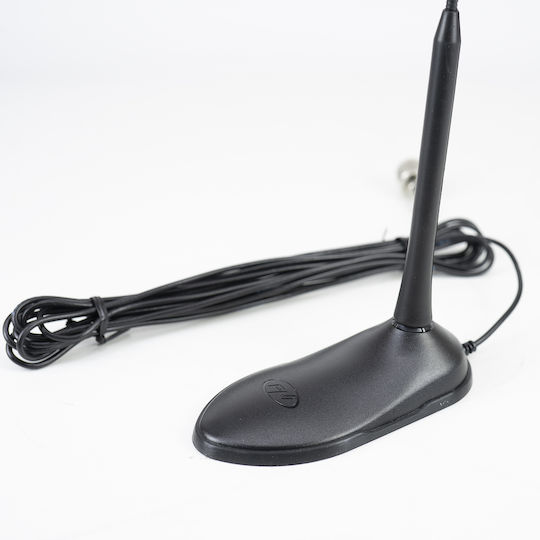 PNI KFZ-Antenne Dach Magnetisch für Radio in Schwarz Farbe