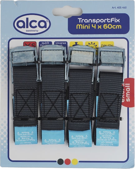 Set 4 Curele Scurte de Ancorare Cargo 60 Cm 250 Dan Alca