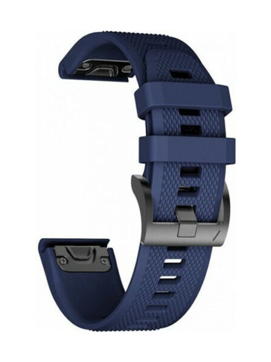 Σιλικόνη Quickfit 20mm Garmin Fenix 5s 6s 7s 8 43mm Μπλε Σιλικόνη Quickfit 20mm Garmin Fenix 5s 6s 7s 8 43mm Μπλε