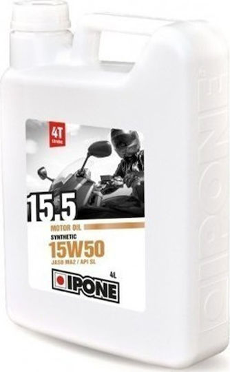 Ipone 15.5 Motorradöl für Viertaktmotoren 15W-50 4Es