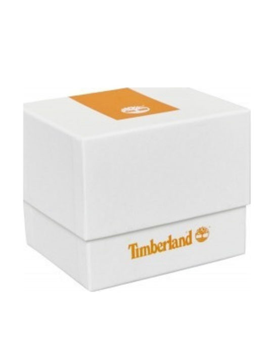 Timberland Women's Watch with Black Leather Strap